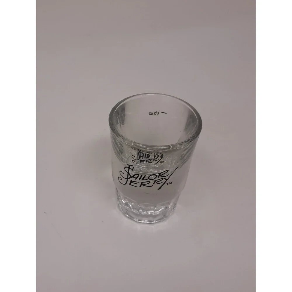 Sailor Jerry Shot Glass Bar Drinkware High Quality Glass